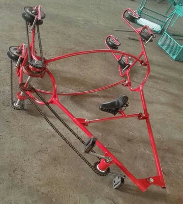 Vier Bündel-Leiter-obenliegende Linie Fahrrad-Überholungs-Fahrzeug-Inspektions-Laufkatze