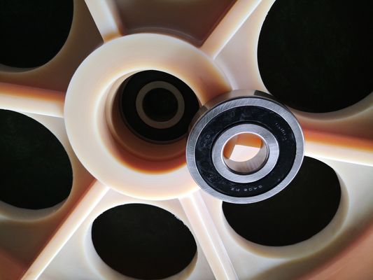 MC-Nylon-Kabelrollen-Scheiben für die Übertragung, die den Rollenblock bespannt