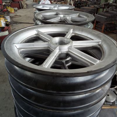 Aluminum Sheave Rubber Lined Conductor Stringing Blocks