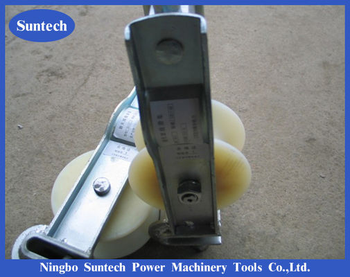 Zweifach verwendbares Sitzen und hängende Art Drahtseil-Leiter Pulley Stringing Block