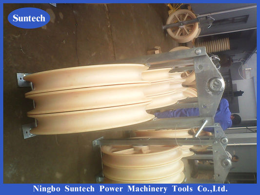 CE ISO SHDN ACSR Transmission Line Stringing Pulley Dirigent Stringing Blocks
