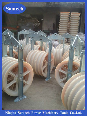822 mm ACSR 630 MC Nylon-Scheiben-Freileitungs-Aufreihblöcke für Leiter