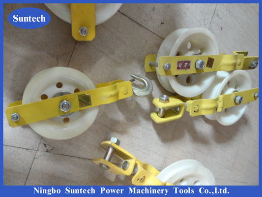 Einzelne Nylonantriebsscheibe Lux, die Werkzeug-Leiter Stringing Pulley Block aufreiht