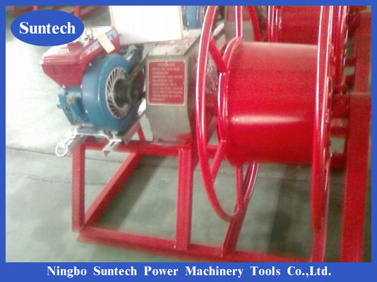 5 Ton Belt Drive Recovery Wire Aufnahme-Seilwinde-Abziehvorrichtungs-Maschine