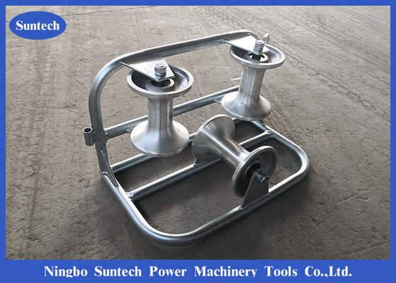 Galvanisierte dreifaches Aluminium-ISO-Kabel-Eckrolle