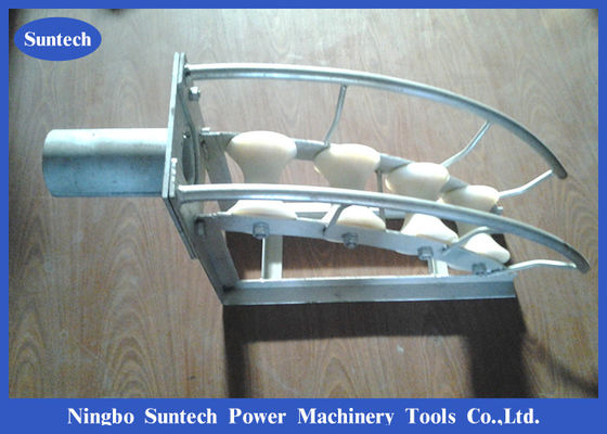 Nylonder garben-150mm SHL150C Rollen-Abweiser-Rolle Kabel-Rollen-des Flaschenzug-drei