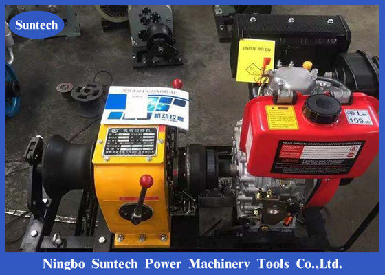 3 Abziehvorrichtung Ton Belt Drives 7m/Min High Speed Cable Winch, Kabel-angetriebene Handkurbel