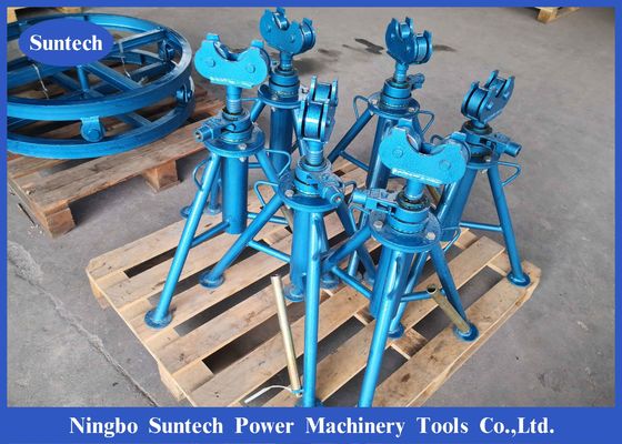 Galvanisierter Drahtseil-mechanischer einfacher Kabel-Trommel-Spulen-Stand