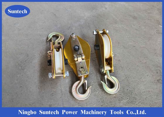 Hochziehen des aluminiumhaltigen Legierungs-Leiter-Stringing Tools Nylon-Antriebsscheiben-Geräts