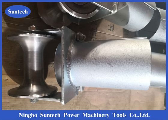 Untertagekabel-Aluminiumrad-Stahl Bellmouths für 150mm Rohr-Eingang