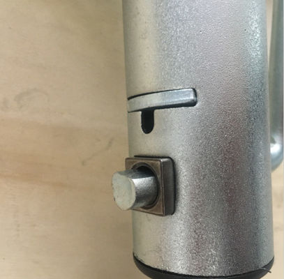 8" Einzelrad 1500 lbs-Stützbock 10" Reise mit Seitengriff