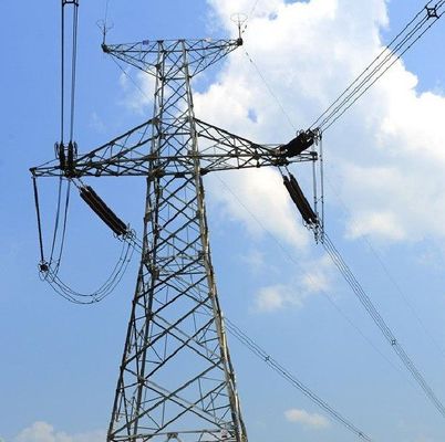 Hochspannungs-Winkeleisen-elektrischer Fernleitungs-Turm JIS H8641