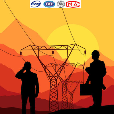 elektrische Türme der obenliegenden Fernleitungs-11kv Stahl-Q235B