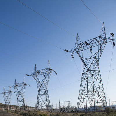 Galvanisierte Stromleitung Turm Q255 Q355 Stahl-330kV