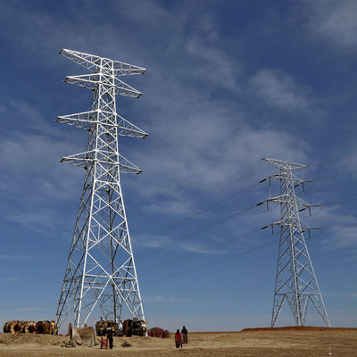 Galvanisierte Stromleitung Turm Q255 Q355 Stahl-330kV