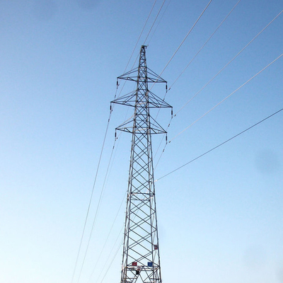 Doppelleitungs-Fernleitungs-Turm des Stahl-Q235B Q345B Q420