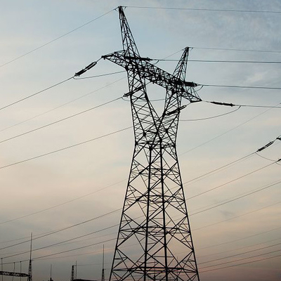 Hochspannungsleitungs-Turm der heißes Bad-Galvanisations-132kv