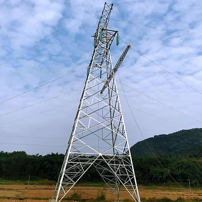 Fernleitungs-Turm heißes Bad-galvanisierter Angel Steels 500KV