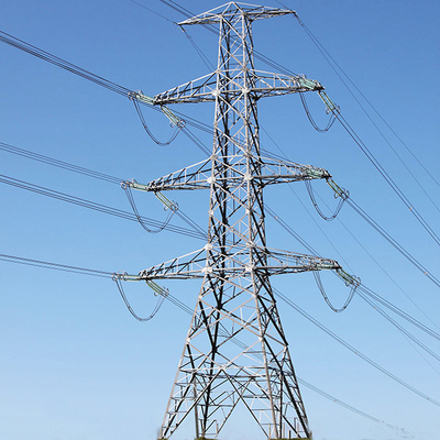 Fernleitungs-Turm heißes Bad-galvanisierter Angel Steels 500KV