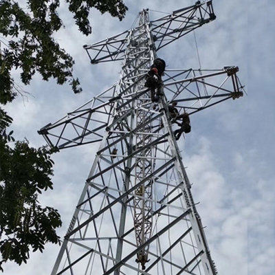 Fernleitung galvanisierter Gitter-Mast des Winkeleisen-110kV