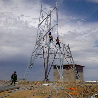 Doppelt-Schleifen-Fernleitungs-Turm des Winkeleisen-33KV