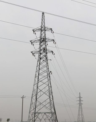 10 - Winkeleisen-Doppelleitungs-Gitter-Freileitungsmast 1000KV HDG