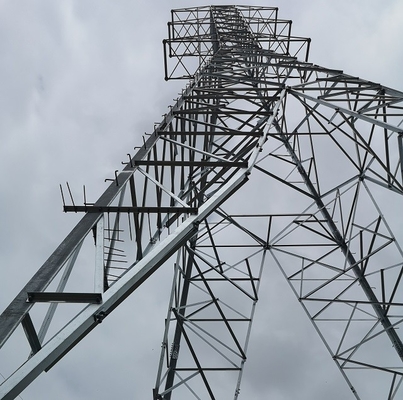Obenliegende Linie Stahl Q235 Q345 Q420 132 KV-Turm