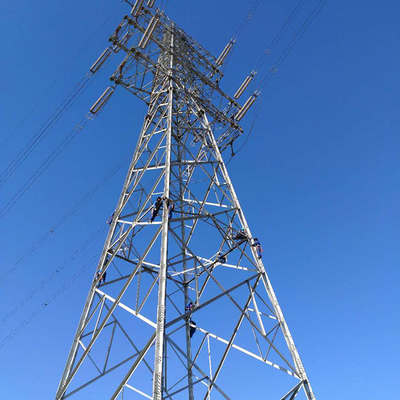 Elektrischer Fernleitungs-Turm HDG-Winkeleisen-132KV