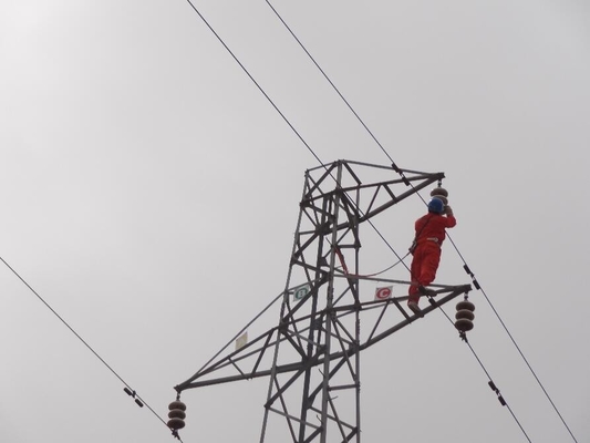 Elektrischer Fernleitungs-Turm HDG-Winkeleisen-132KV