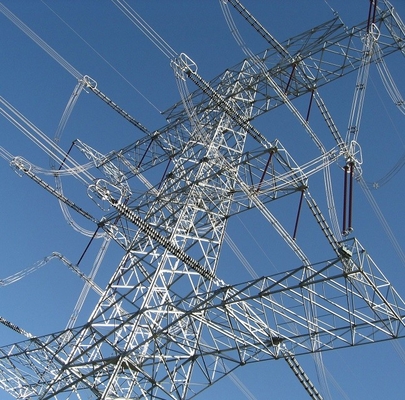 10 - Winkeleisen-Gitter-Freileitungsmast 500KV HDG