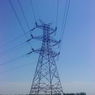 Stahlfreileitungsmast des gitter-4 mit Beinen versehener Q345