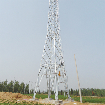Ärger-Stahl-Gitter-Pylonfreileitungsmast 110KV 132KV