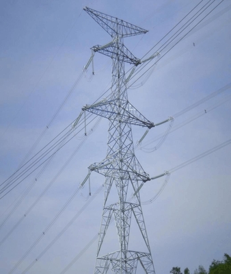 10 - 100M Lattice Steel High Spannungs-Freileitungsmaste