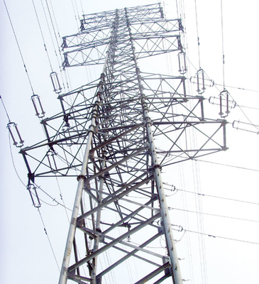 10 - 100M Lattice Steel High Spannungs-Freileitungsmaste