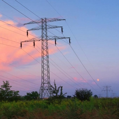 Gitter-Stahlhochspannungsleitungs-Türme 33KV 130KV 500KV