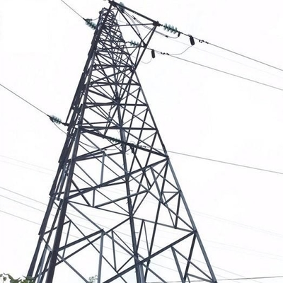 10KV zu 750KV Kraftübertragungs-galvanisiertem Gittermast