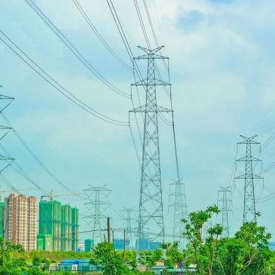 110KV Stahlgittermaste der Telekommunikations-Q235 Q345 Q420