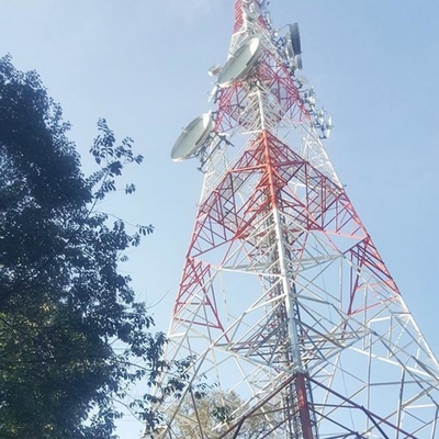 76m selbsttragende G/M Telekommunikations-Stahlgittermast
