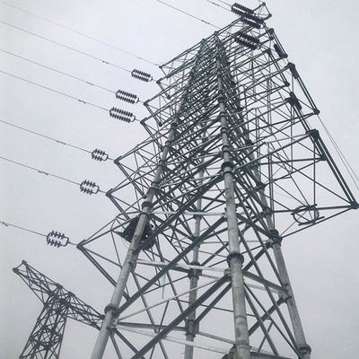 Stahlgitter-Freileitungsmast 220kv HDG Q235B Q345B