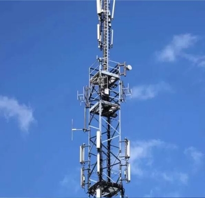 Monopole Stahlantennenmast Q235B Q345B Q420 für Sendung