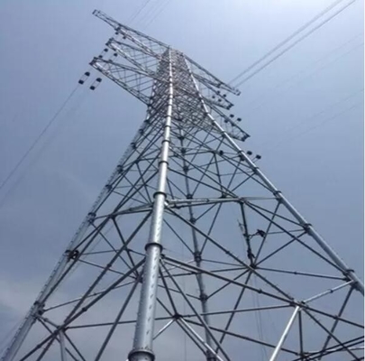 Fernleitung galvanisierter Stahl Q355/Q255 Guy Wire Tower