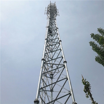 HDG 3/4 mit Beinen versehener Röhrenstahltelekommunikation Antennenmast