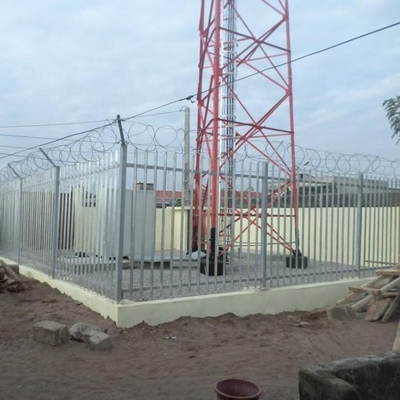Galvanisierte eckige 60m Stahlgittermast-Telekommunikation Sst 33KV