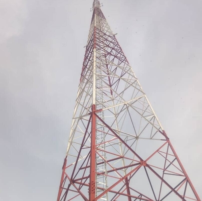 Fernleitungs-polygonale Telekommunikations-Stahlturm-Gitter-Struktur Q345B
