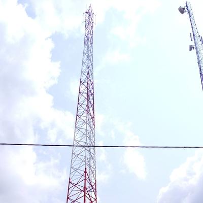 G-/Mdachspitzen-Telekommunikations-Antennenmast für Strom