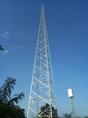 Mit Beinen versehener selbsttragender vier Fernsehturm-eckiger Stahl für Telekommunikation