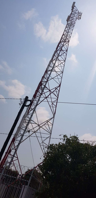 Strom des G-/Mtelekommunikations-Gittermast-Stahl-Q235B selbsttragend