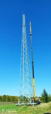 Material des Antennen-Gitter-Telekommunikations-Stahlturm-Q255