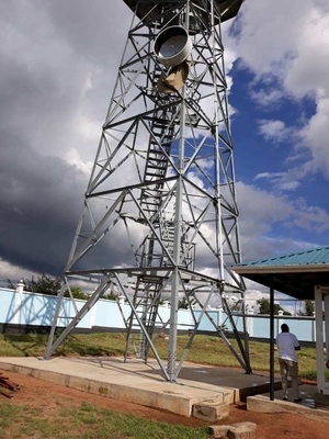 Material des Antennen-Gitter-Telekommunikations-Stahlturm-Q255