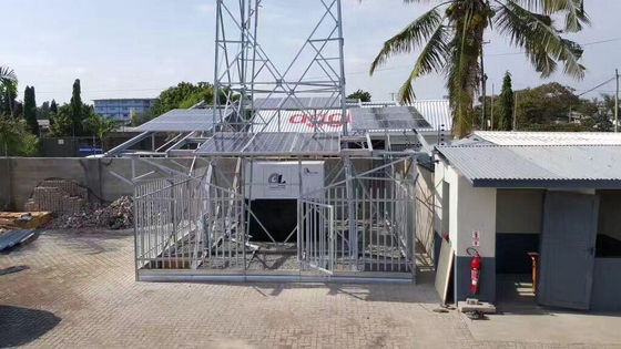 4 galvanisierte mit Beinen versehenes Gitter-Radioturm ASTM A123 Stahl-Q235B